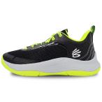 キッズ/ジュニア Under Armour GS Curry 3Z6 アンダーアーマー ステフィン・カリー バスケットシューズ バッシュ　黒モッドグレー KS953