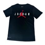 ジュニア ジョーダン トレーニング Tシャツ Jordan Dri-FIT T-Shirt キッズ トップス　黒白赤 ドライフィット LL703