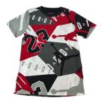 ジュニア ジョーダン グラフィック Ｔシャツ Jordan T-Shirt キッズ トップス　赤黒白 LL707