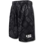 ジュニア NBA バスケットボールショーツ Basketball Logo Shorts キッズ バスパン　アントラシート白  SK559