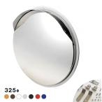 ガレージミラー ガレージ ミラー 防犯ミラー 屋外 簡単設置 日本製 丸型 30cm オールステンレス製 サビない 選べる5カラー yh678