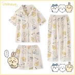 三点セット ちいかわ 子供パジャマ ハチワレ ウサギ 上下セット かわいい キャラクター アコン服 部屋着 寝間着 春夏秋 キッズ パジャマ 子供パジャマ