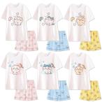 ちいかわ パジャマ 夏 半袖 大人 短パン 上下セット 長袖 長袖ズボン 綿 ハチワレ うさぎ グッズ パジャマ 寝巻き 半袖短パン 可愛い 部屋着 ルームウェア
