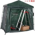 サイクルハウス バイクガレージ バイクテント カーポート 物置 屋外用 自転車 置き場 テント 物置小屋 倉庫 屋外 自転車置き場 簡易ガレージ 園芸用品 農機具 緊