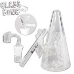 ガラス バブラー 水パイプ バンガー