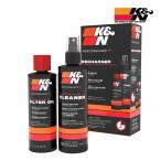在庫あり K&N ケイアンドエヌ フィルターメンテナンスキット 99-0533 + 99-0606 99-5050フィルターオイル スクイーズボトル
