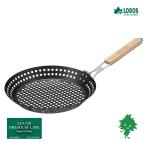 LOGOS/ロゴス 81210200 MAKIBI グリルPAN グリルパン フライパン 取っ手が折れる 軽量 クッキング 調理器具 バーベキュー 肉抜き スチール