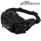 納期未定 入荷後発送 alpinestars/アルパインスターズ KANGA V2 WAIST BAG 10 BLACK O/S 6106718 カンガ ウエストバッグ 黒 2.5L バイク