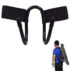 YYST Backpack Attachment Carrier Hanger Rack Hook Holder for Carrying Mini Cruiser, Cruiser Board,Skateboard - Fit Most Backpacks - Easy to
