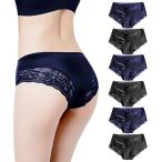 ショーツ レディース 6枚組 シームレス 可愛い レース 下着 伸縮性 女性用 D Style( D Style, XL)