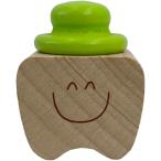 . зуб кейс из дерева compact . зуб inserting чай s кейс сохранение сувенир подарок домашнее животное палец на ноге s кейс ( зеленый )