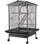 клетка для птиц клетка большой длиннохвостый попугай bird птица . модный с роликами . попугай o черепаха документ птица ( комплект 2, 45.5X45.5X97CM)