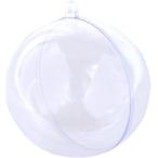  пластик мяч лампочка орнамент украшение прозрачный средний пустой лампочка body оборудование орнамент место хранения DIY( прозрачный, 16cm)