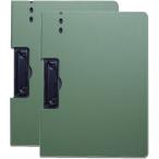  жнец -A4 буфер обмена 2. складывать авторучка держатель есть 2 шт. комплект ( зеленый, ширина )