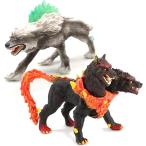  миф фигурка snow Wolf ад - undo Monstar кукла 6+ белый Wolf + красный ад - undo( белый )