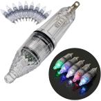  подводный свет рыбалка сборник рыба лампа 8 шт. комплект LED кальмар ночь рыбалка морская рыбалка сборник рыба свет рыболовная снасть на батарейках ( Rainbow цвет *8шт.@)