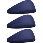  лента для волос спорт . лицо головная повязка мужской женский для мужчин и женщин .... материалы эластичность 3 шт. комплект ( темно-синий, M)