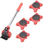 移動キャリー リフター 台車 滑車 キャスター付き 360度回転 荷物運び 家具移動 引っ越し 耐荷重400kg