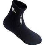  Bay бустер 2mm неопреновый обувь носки ботинки ( черный, S размер )