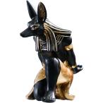 ショッピングスマホスタンド スマホスタンド ホルダー 卓上 充電可 携帯 エジプト アヌビス神 動物 犬 インテリア オブジェ ワインホルダー可 MDM(1個)