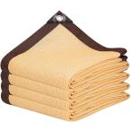  затемнение сеть навес затенитель от солнца высокая плотность поли echi Len веранда навес для автомобиля крыша ярд party . внизу ( желтый цвет, 1Mx3M)