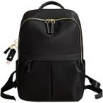 PCリュック レディース ビジネスリュック A4 14インチPC対応 きれいめ( ブラック)