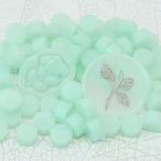  cургуч воск бисер анис звёздчатый форма 100 шарик MDM( прозрачный зеленый, 12.5cmx9cmx1cm)