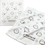 ハンドタオル 肌にやさしい やわらか 綿100％ 日本製 かわいい シマエナガ 小鳥 2枚セット( 2枚セット 結晶,  ワンサイズ)