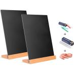  из дерева подставка имеющий акрил доска,70° стол меню полки, обеденный plate, ресторан этикетка, воздушная заслонка & Cross имеется MDM(A4X2)