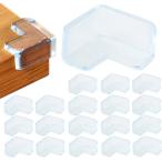  угол защита угол подушка прозрачный очень толстый двусторонний лента имеется 20 шт. комплект ( прозрачный, Large)