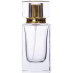 香水瓶 香水アトマイザー 香水用ガラスボトル 詰替用ボトル 化粧水用瓶 ゴールド 50ml(ゴールド 50ml)