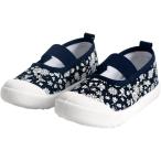  обувь девочка сменная обувь Kids ребенок обувь одноцветный цветочный принт детский сад уход за детьми . надеть обувь ... сверху обувь входить . тип ( темно-синий цветок, 17.0 cm)