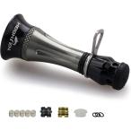 48mm リール スタンド カスタムバランサー 夜光 シマノ SHIMANO ダイワ DAIWA 通用 545 MDM(ブラック＆ガンメタル)