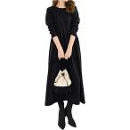  One-piece женский салон одежда макси длина зима большой размер ( черный, Free Size)