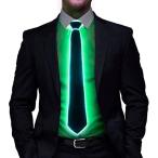  светится галстук свет выше LED лампочка-индикатор ( зеленый, Free Size)