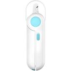 кошка собака кусачки для ногтей LED свет для домашних животных ... ногти резчик глубокий коготь предотвращение пилочка для ногтей ногти триммер ( голубой )