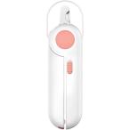  кошка собака кусачки для ногтей LED свет для домашних животных ... ногти резчик глубокий коготь предотвращение пилочка для ногтей ногти триммер ( розовый )