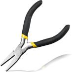  Mini плоские плоскогубцы gi The нет 120mm flat острогубцы аксессуары для ( черный, общая длина 120mm)