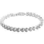 myaomyao Cubic Zirconia серебряный elegant Heart теннис браслет аксессуары ( серебряный, one размер )