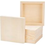 8 piece canvas painting materials wooden . board wood can bath board tree frame square wood frame ( 15x15x2cm)