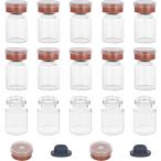 50 шт флакон бутылка стеклянная бутылка Mini бутылка прозрачный флакон бутылка маленький бутылка резина штекер крышка имеется бардачок ( 5ml)