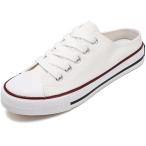 ji-tiamo пятка нет спортивные туфли женский туфли без застежки Loafer campus обувь шнурок ( белый, 23.5 cm)