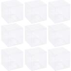  подарочная коробка пластик кейс упаковка упаковка box 60 шт. комплект упаковка (4cm, длина 4cmx ширина 4cmx высота 4cm)