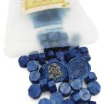  cургуч воск бисер анис звёздчатый форма 100 шарик ( металлик голубой, 12.5cmx9cmx1cm)