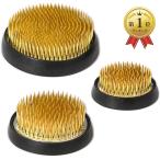 【Yahoo!ランキング1位入賞】剣山 生け花 丸形 ゴムカバー 滑り止め 華道 お花 4cm( 3個セット（4cm 5cm 6cm）)