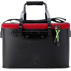  рыбалка ведро рыбалка инструмент baccan складной ведро крышка имеется коробка для рыболовной снасти уличный наружный место хранения ( черный, 50cm)