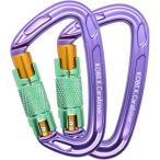 kalabina специализированный магазин Kobe блеск сделано в Японии CE засвидетельствование внутренний протестирован поломка . интенсивность 2400kg 24kN aluminium материалы ( лиловый / зеленый )