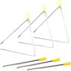  треугольник музыкальные инструменты ударные инструменты 3 шт. комплект 