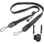  камера ремешок камера держатель длина настройка легкий примерно 50g нейлоновый пряжка 3 вид имеется ( черный, 84 cm - 150 cm)