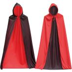 morytrade манто костюмированная игра чёрный красный Halloween party костюм гонг kyula готический L(L для взрослых 140cm)